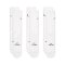 Jordan Everday Crew 3er Pack Socken Weiß - weiss