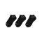 Jordan Everyday Cush No Show Socken Schwarz F010 - schwarz