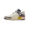 Jordan Spizike Low Braun F107 - weiss