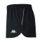 Kappa Falzess Short Schwarz - schwarz