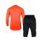 KEEPERSport Torwarttrikot Set Langarm Kids Rot F910 - rot