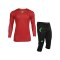 KEEPERsport Torwarttrikot Set LS Rot F116 - rot