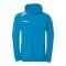 Kempa Kapuzenjacke Kids Blau F50 - blau