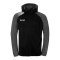Kempa Kapuzenjacke Kids Schwarz F11 - schwarz
