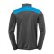 Kempa Emotion 2.0 Poly Full Zip Jacke Grau F16 - grau