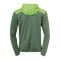 Kempa Emotion 2.0 Quarter Sweatshirt Grün F15 - gruen