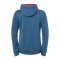 Kempa Player Kapuzenjacke Damen Grau Rot F08 - grau