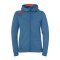 Kempa Player Kapuzenjacke Damen Grau Rot F08 - grau