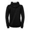 Kempa Player Kapuzenjacke Damen Schwarz Weiss F01 - schwarz