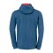 Kempa Player Kapuzenjacke Grau Rot F08 - grau