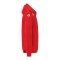 Kempa Player Kapuzenjacke Rot Weiss F03 - rot