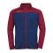 Kempa Prime Polyesterjacke Dunkelblau Rot F11 - blau