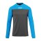 Kempa Prime Shirt langarm Grau Blau F02 - grau