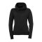 Kempa Status Kapuzenjacke Damen Schwarz F01 - schwarz