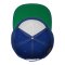 Merch 5 Panel Classic Snapback Cap Royal Green - blau