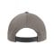 Merch 5 Panel Curved Snapback Cap Grey - grau