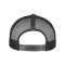 Merch 5 Panel Retro Trucker Cap Charcoal - schwarz