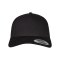 Merch 5 Panel Retro Trucker Cap Schwarz - schwarz