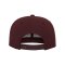 Merch Classic Snapback Cap Maroon Green - braun