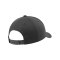 Merch Curved Classic Snapback Cap Charcoal - braun