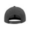 Merch Curved Classic Snapback Cap Charcoal - braun