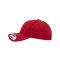 Merch Curved Classic Snapback Cap Red - rot