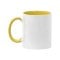 Merch Mug Two Tone 11oz Yellow - gelb