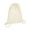 Merch Organic Premium Cotton Gymsack Natural - weiss