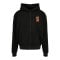 Mister Tee Peace Oversize Fullzip Hoody Schwarz - schwarz