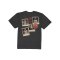 Mitchell and Ness Chicago Bulls NBA Player Retro Photo Dennis Rodman T-Shirt Schwarz - schwarz