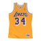 Mitchell and Ness NBA Los Angeles Lakers 1996-1997 Shaquille O'Neal Swingman Trikot Gold - gold