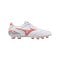 Mizuno Morelia Neo IV Pro FG Charge Weiss Rot F60 - weiss