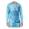 Mizuno VfL Bochum Langarm Torwarttrikot Home 2024/2025 Kids Blau F25 - blau
