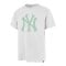 '47 Brand New York Yankees MLB New York Yankees Backer 47 ECHO T-Shirt Weiß - weiss
