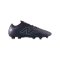 New Balance 442 Elite Knit V3 FG Triple Black Schwarz - schwarz