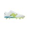 New Balance 442 Elite Knit V3 FG Neon Tide Weiß - weiss