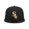 New Era Chicago White Six 59Fifty Cap Schwarz - schwarz