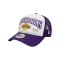 New Era LA Lakers League Trucker Cap Lila - lila