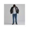 New Era LA Lakers Logo Varsity Jacke Schwarz - schwarz