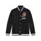 New Era LA Lakers Logo Varsity Jacke Schwarz - schwarz