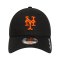 New Era MLB 9Forty New York Mets Visor Script Cap Schwarz - schwarz