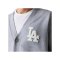 New Era MLB Knit Los Angeles Dodgers Jacke Grau - grau