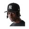New Era NY Yankees MLB Basic Fitted Cap Schwarz - schwarz