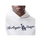 New Era MLB Script Los Angeles Dodgers Oversized Hoody Grau - grau