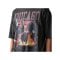 New Era NBA Washed Graphic Chicago Bulls T-Shirt Grau - grau
