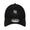 New Era New York Yankees 9Twenty Logo Cap Schwarz - schwarz