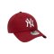 New Era NY Yankees 9Forty Cap Rot Weiss - rot