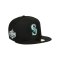 New Era Seattle Mariners 2001 59Fifty Cap Schwarz - schwarz