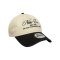 New Era Wash Distress 9Twenty Af Newera Cap Beige - beige