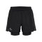 Newline Fast 2in1 Zip Pocket Short Damen Schwarz F2001 - schwarz